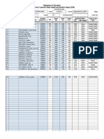 Department of Education School Form 8 Learner's Basic Health and Nutrition Report (SF8)