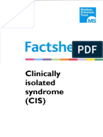 Clinically Isolated Syndrome (CIS)