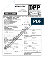 Functions-1 Advanced Level Problems PDF