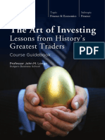 The Art of Investing Lessons From History's Greatest Traders