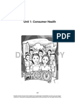 Deped Copy: Unit 1: Consumer Health