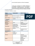 Orientaciones para Hipótesis Diagnóstica