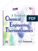 A Textbook Of: Hemical Ngineering Hermodynamics