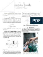 Informe Antena Monopolo