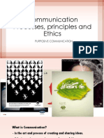 Communication Processes Principles and Ethics