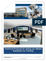 Technical Proposal For Setting Up A Model Substation For Training