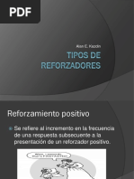 Tipos de Reforzadores