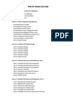 PMI-SP Exam Layout