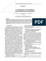 Chronic Complications in Hemodialysis: Correlations With Primary Renal Disease