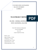 Team Project Report