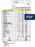 Cost Estimate