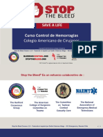 Stop The Bleed Presentation PPT Spanish E.cisternas