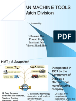 Hindustan Machine Tools Watch Division