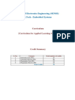 School of Electronics Engineering (SENSE) M.Tech - Embedded Systems