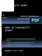 Feasibility Study: by Shrinivas B. Korewar (Roll NO:5) Abhijeet B. Bhosale (Roll No:14)