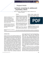 Loewy2012 - Prodromal Psychosis Screening in Adolescent Psychiatry Clinics