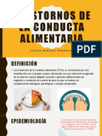 Trastornos de La Conducta Alimentaria