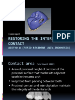 Restoring The Interproximal Complex PDF