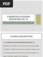 Computer Systems Servicing NC Ii