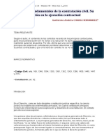 Principios Fundamentales de La Contratación Civil. Su Función en La Ejecución Contractual