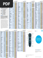 U Verse Channel Directory