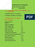 Capitulo Vi Soldadura de No Ferrosos y Sus Aleaciones