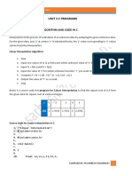 C Program For Unit 3