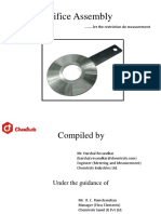 Orifice Assembly: Let The Restriction Do Measurement