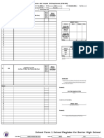 School Form 5B List of Learners With Complete SHS Requirements (SF5B-SHS)