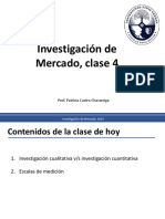 Clase 4 Investigacion de Mercado Tipos de Escalas