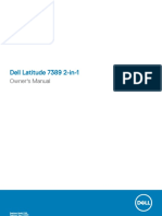 Dell Latitude 7389 2-In-1: Owner's Manual