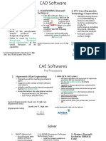 1.CATIA (Dassault Systèmes) 2. SOLIDWORKS (Dassault Systèmes) 3. PTC Creo (Parametric Technology Corporation)