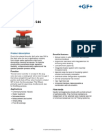 Georg Fischer Ball Valve Type 546