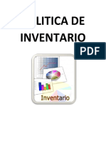 Politica de Inventario