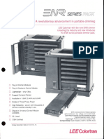 Lee Colortran ENR Series Pack Spec Sheet 1989