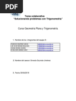 Solucionando Problemas Con Trigonometría