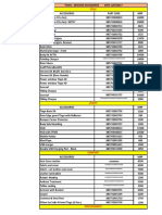 Updated Tiago Accessories Price List 09 September 2017 PDF