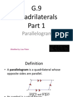 G 9 QuadrilateralsNotes