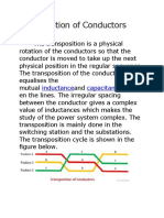 Transposition of Conductors: Inductance Capacitance