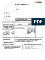 Sesión de Aprendizaje Enfermedad Guillain Barre