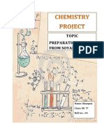 Topic Preparation of Milk From Soyabean: Name: Sharquia Class: XII F' Roll No.: 35