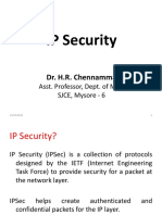 IP Security: Dr. H.R. Chennamma