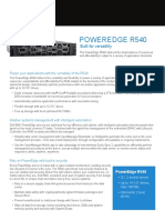 PowerEdge R540 Spec Sheet PDF