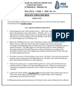 5.6 Holing Procedures