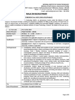 NIOT Recruitment Notice 20 06