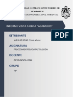 Informe Acabados