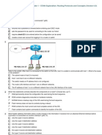 Take Assessment - Erouting Chapter 1 - Ccna Exploration: Routing Protocols and Concepts (Version 4.0)