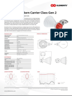 Symmetrical Horn Carrier Class Gen 2: Product Datasheet