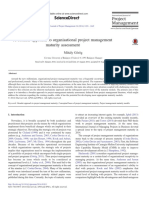 A Broader Approach To Organisational Project Management Maturity Assessment