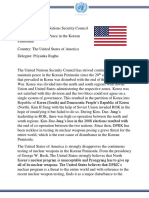 UNSC - United States of America Position Paper